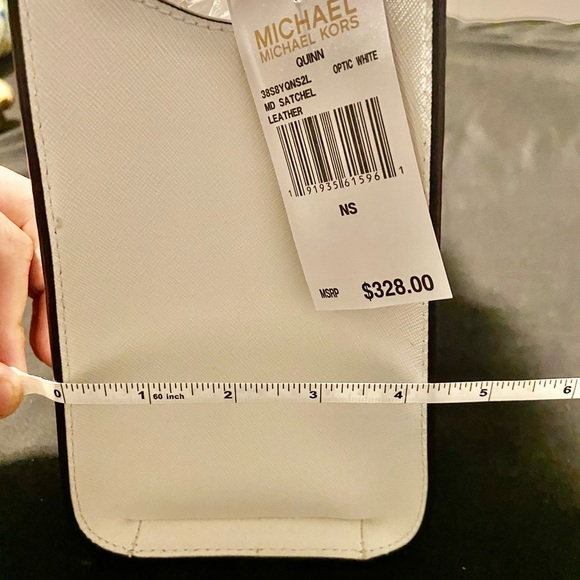 Michael Kors White Purse - Picture 4 of 6